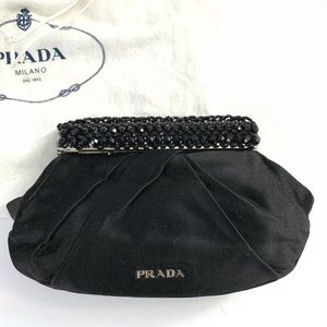 Prada Satin Clutch